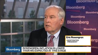 Feds Rosengren on Inflation Labor Market Wages [upl. by Naus]