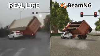 Accidents Based on Real Life Incidents  Beamngdrive  06 [upl. by Adara]