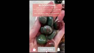 Bloodstone crystal [upl. by Vona]