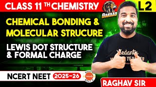 Lewis Dot Structure  Formal Charge Chemical Bonding amp Molecular Structure  NEET PYQs Class 11 [upl. by Aihsetal]