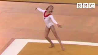 Soviet gymnast Olga Korbut charms the World  Faster Higher Stronger  BBC [upl. by Lajet935]