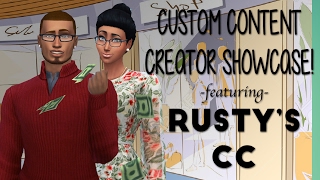 Sims 4 Custom Content Creator Showcase Rustys CC [upl. by Winer224]