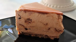 2 Ingredients  Dulce De Leche Ice Cream Cake  NO MACHINE [upl. by Benn]