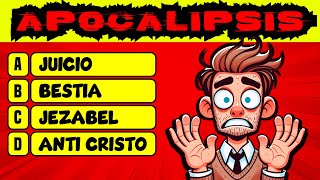 PREGUNTAS BIBLICAS SOBRE APOCALIPSIS PARTE 1 👑✝️🔥 [upl. by Seaver519]