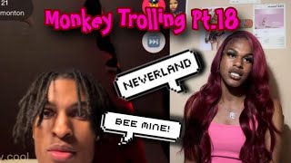 Ran Into My Crush …  Monkey Trolling App Pt18 [upl. by Ermanno]