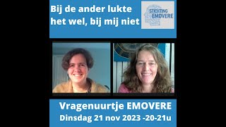 Marielle als ervaringsdeskundige voor stichting Emovere [upl. by Llednohs]