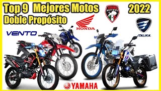 Top 9 Mejores Motocicletas Doble Propósito 2022  ¿Cual elegir [upl. by Nikita]