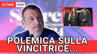 SANREMO 2024 Polemica sulla Vincitrice Non doveva vincere lei loro hanno [upl. by Rois]