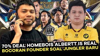 70 DEAL HOMEBOIS ALBERT IS REAL PLAYER MALAYSIA BOCORKAN JUNGLER BARU DARI INDO [upl. by Nylisoj598]