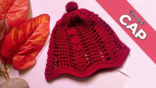 Qureshia ki Topi ke Design  crochet Hat for Kids [upl. by Tebzil693]