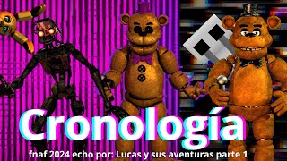 la cronología de five nigths at freddys hasta help wanted 2 [upl. by Annis]