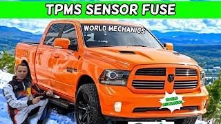 DODGE RAM 1500 2500 3500 TPMS SENSOR FUSE 2013 2014 2015 2016 2017 2018 [upl. by Tenrag]