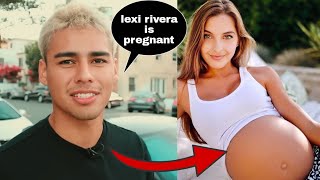 Lexi Rivera is PREGNANT with Andrew Davila with proof [upl. by Nalym]