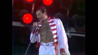 Queen  We Will Rock You Live at Wembley 11071986 [upl. by Lehteb]