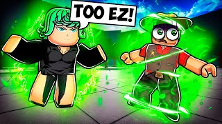 Destroying Kids As Tatsumaki In Ranked in Roblox The Strongest Battlegrounds [upl. by Mazlack]