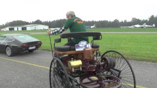 Benz PatentMotorwagen No1 in Action [upl. by Artkele]