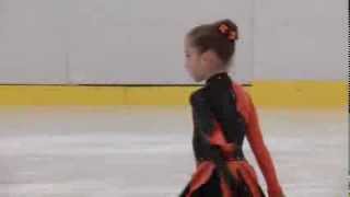 Luiza Ilie  Campionatul National de Patinaj Artistic 2014 locul II cadeti [upl. by Yeruoc]