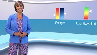 Weervrouw Sabine Hagedoren met het Vlaamse weerbericht van dinsdag 23 mei 2023 op VRT 1 [upl. by Auqinot]