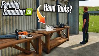 FS25 New Hand Tools Bale Net Twine amp Wrap  Farming Simulator 25 [upl. by Nivel]