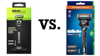 Gillette Fusion Proglide VS Gillette Labs Exfoliating Bar [upl. by Sidoma236]