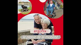 Retrouvez le plaisir de la mobilité avec les fauteuils roulants électriques pliables ergoflix [upl. by Cami]