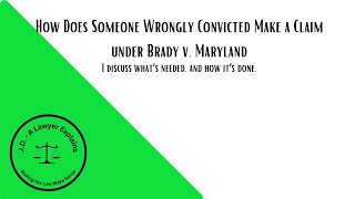 What Constitutes a Brady Violation and how is it established [upl. by Lihas596]