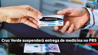 Medicamentos no PBS Cruz Verde no podrá seguir suministrando insumos  El Espectador [upl. by Ydda]