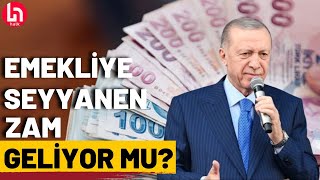 Emekli maaşlarına seyyanen zam gelecek mi Erdoğan açıkladı [upl. by Mallis716]