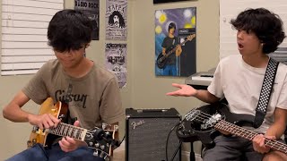 Reapers by Muse  Guitar amp Bass cover [upl. by Nimajnab]