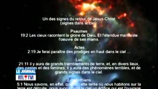 Journal télévisé RTL 2014  La Main de DIEU dans le ciel [upl. by Male572]