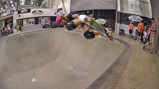 Vans Girls Combi Pool Classic 2014  AM 14 amp Under [upl. by Ativ590]