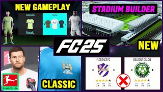 EA FC 25  NEW Official Gameplay Career Mode Features amp Licenses ✅ [upl. by Emmuela]