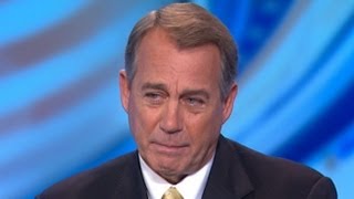 John Boehner This Week Exclusive Interview House Speaker Discusses Government Shutdown [upl. by Eedak713]