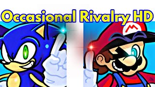 Friday Night Funkin Occasional Rivalry  Sonic VS Mario FNF ModHD  Cover [upl. by Akiram]