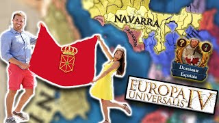 Why Navarra is the most OVERPOWERED Iberian nation in EU4 [upl. by Ettevad]