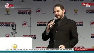 Berat Albayrak dolar 7 8 9 lira olacak demişlerdi yumruğu indirdik [upl. by Packston]