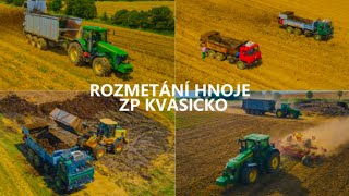 MANURE SPRAYING I JD 8320 amp 8R410 I 2x TATRA 815 I ZPKVASICKO [upl. by Robyn441]