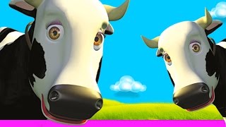 Cows Songs Mix  Kids Songs amp Nursery Rhymes [upl. by Anoy]