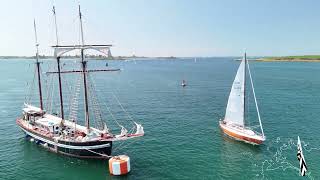 Tour du Finistère à la voile 290724 Aber Wrach [upl. by Gresham]