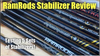 RamRods Archery Stabilizer Review  XP K2V2 Ultra Vektor amp Beast [upl. by Schaffer]