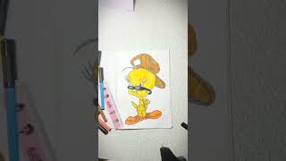 Colouring TWEETY PIE😍😜Creative kiddos corner ♥️ [upl. by Hendrickson681]