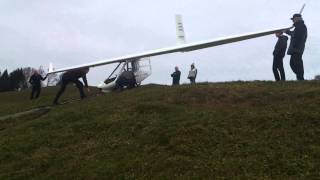 Archaeopteryx Startvorbereitung Start Flug [upl. by Tyson]