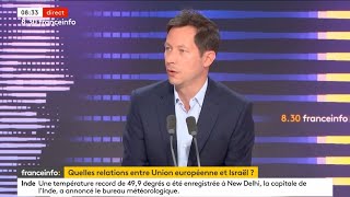 « Des alliés partout en Europe »  FrançoisXavier Bellamy invité de la matinale de France Info [upl. by Aikemahs]