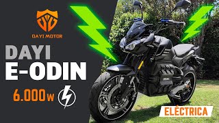 ¿⁣Las motos ELÉCTRICAS son el futuro Dayi eodin  Review de Motocicletas [upl. by Tarrah406]