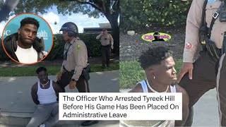 Police Officer Placed On Administrative Leave In Tyreek Hill Detainment [upl. by Rosio]