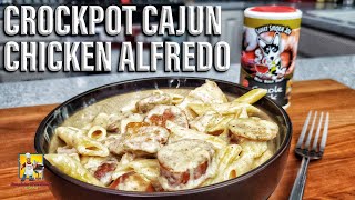 Crockpot Cajun Chicken Alfredo  Crockpot Recipes [upl. by Erdrich]