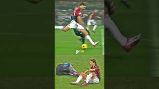 Zlatan Ibrahimovic VS Materazzi REVENGE Moments🥵 shorts fyp foryou football highlights skills [upl. by Milzie584]