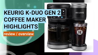 Keurig KDuo Gen 2 Review Hot amp Iced Coffee Maker Unboxed [upl. by Ot]