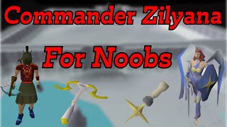 Commander Zilyana Guide OSRS  Easy Kills Noob and Iron Friendly 2024 [upl. by Naved976]