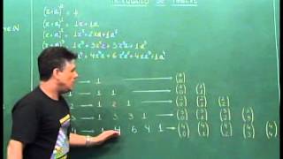 Análise Combinatória  Teorema Binomial e o Triângulo de Pascal  Aula 51 [upl. by Namajneb144]